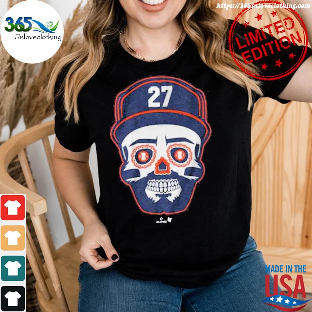 José Altuve Sugar Skull Shirt - Freedomdesign