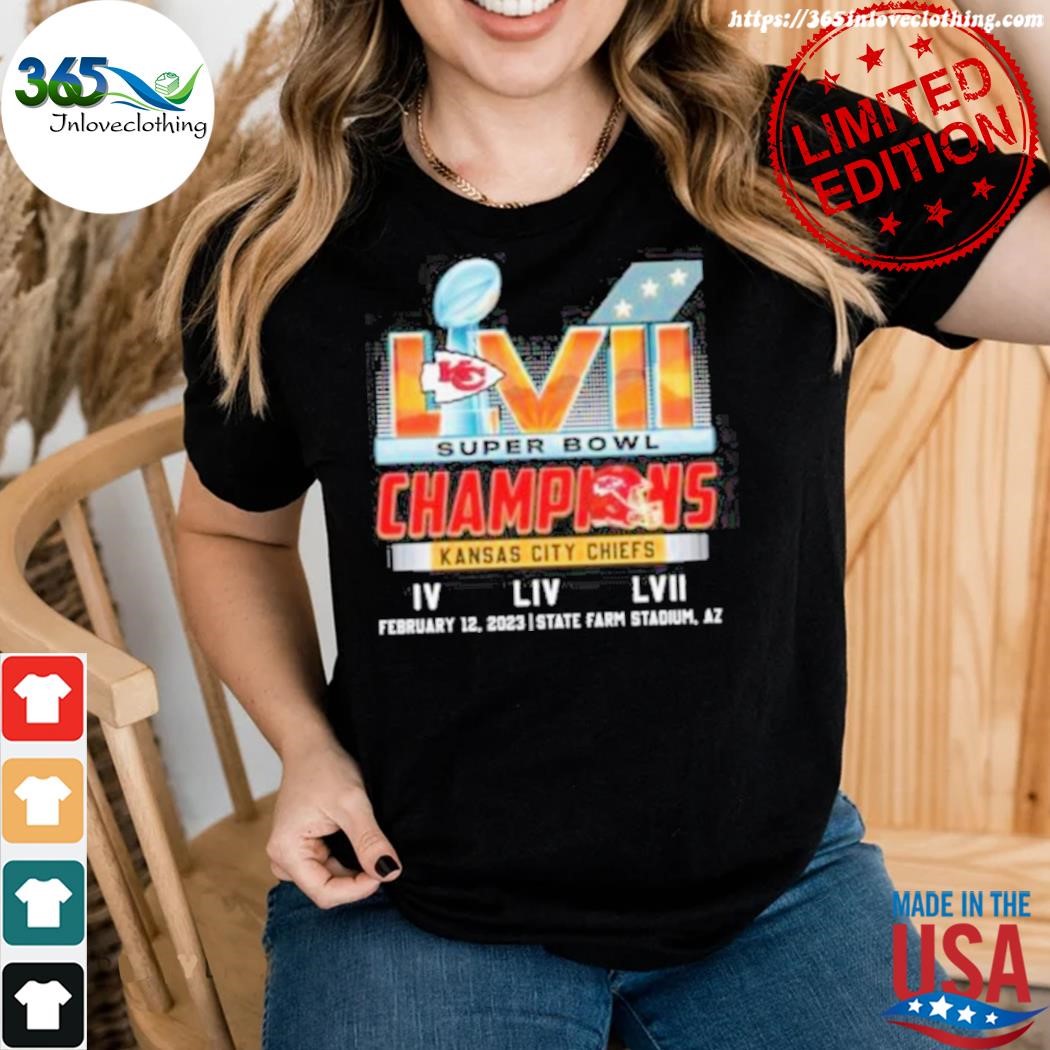 Kansas City Chiefs Super Bowl Champions 2023 LIV T Shirt - Bring