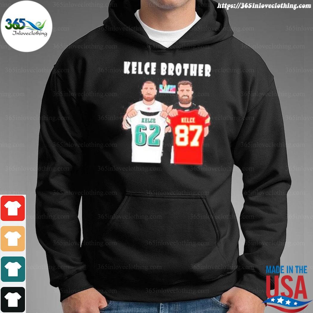 Kelce Brothers Jason Kelce Vs Travis Kelce Lvii Super Bowl Matchup Shirt,  hoodie, sweater and long sleeve