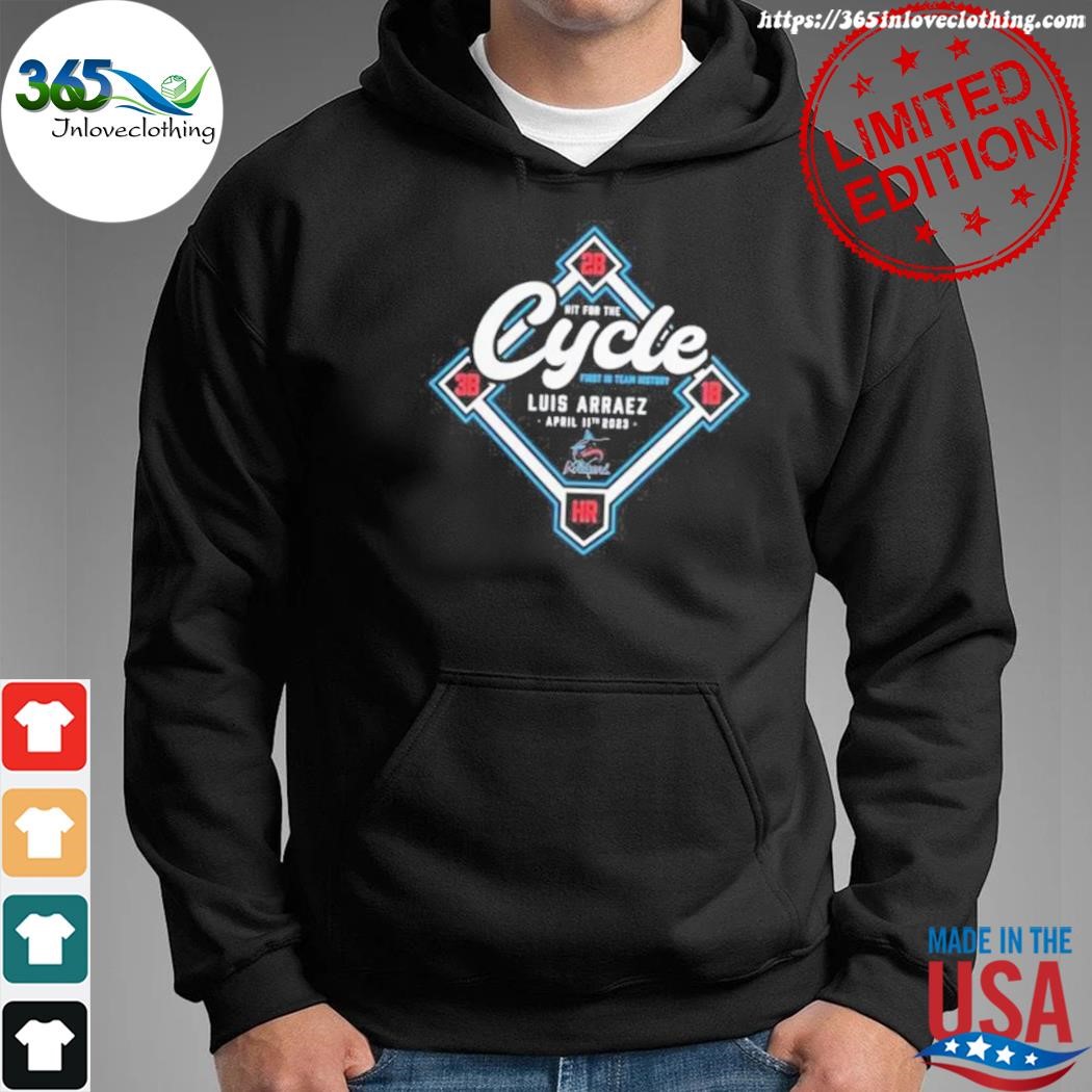 Official luis arraez miamI marlins hit for the cycle shirt hoodie.jpg