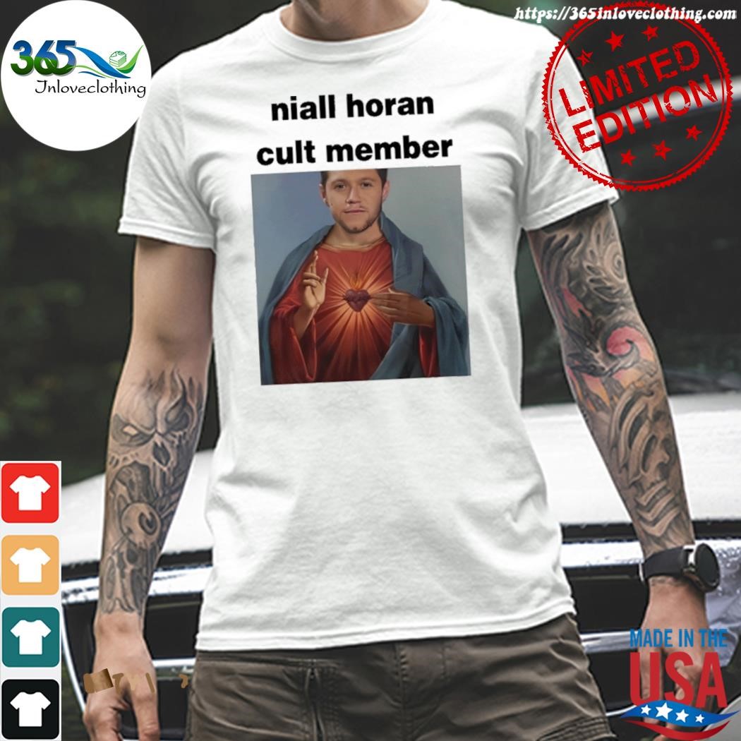 Official niall horan cult member shirt