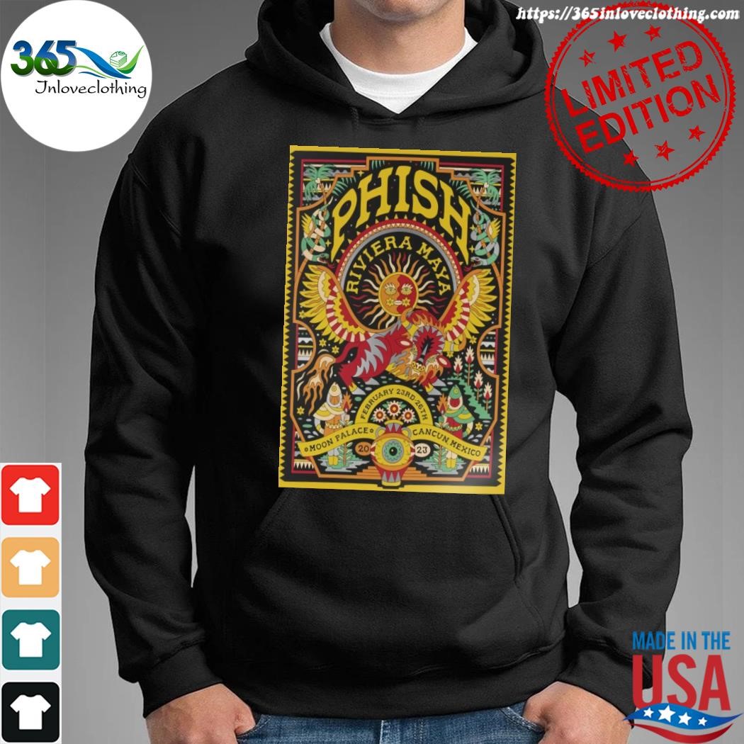 Official phish riviera maya limited february 23 26 moon palace cancun Mexico 2023 poster shirt hoodie.jpg