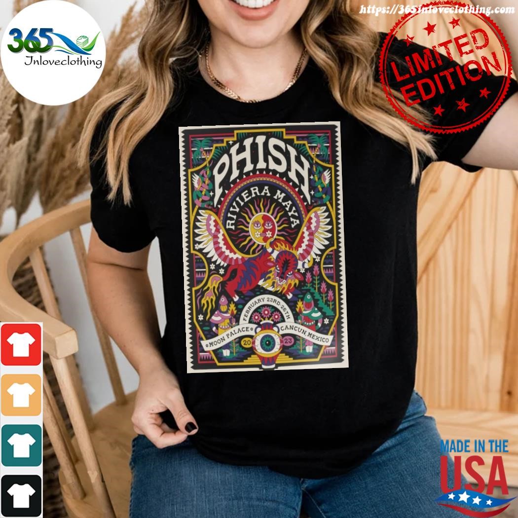 Official phish riviera maya mx february 23 26 moon palace cancun Mexico 2023 poster shirt woman.jpg