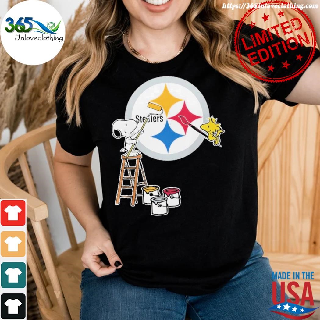 Snoopy And Woodstock The Pittsburgh Steelers shirt - Yesweli