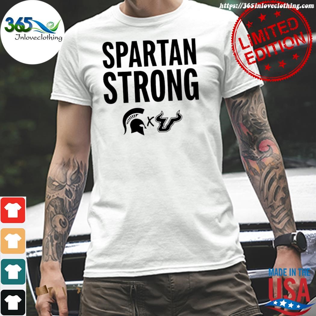Official south Florida Michigan state spartan strong shirt