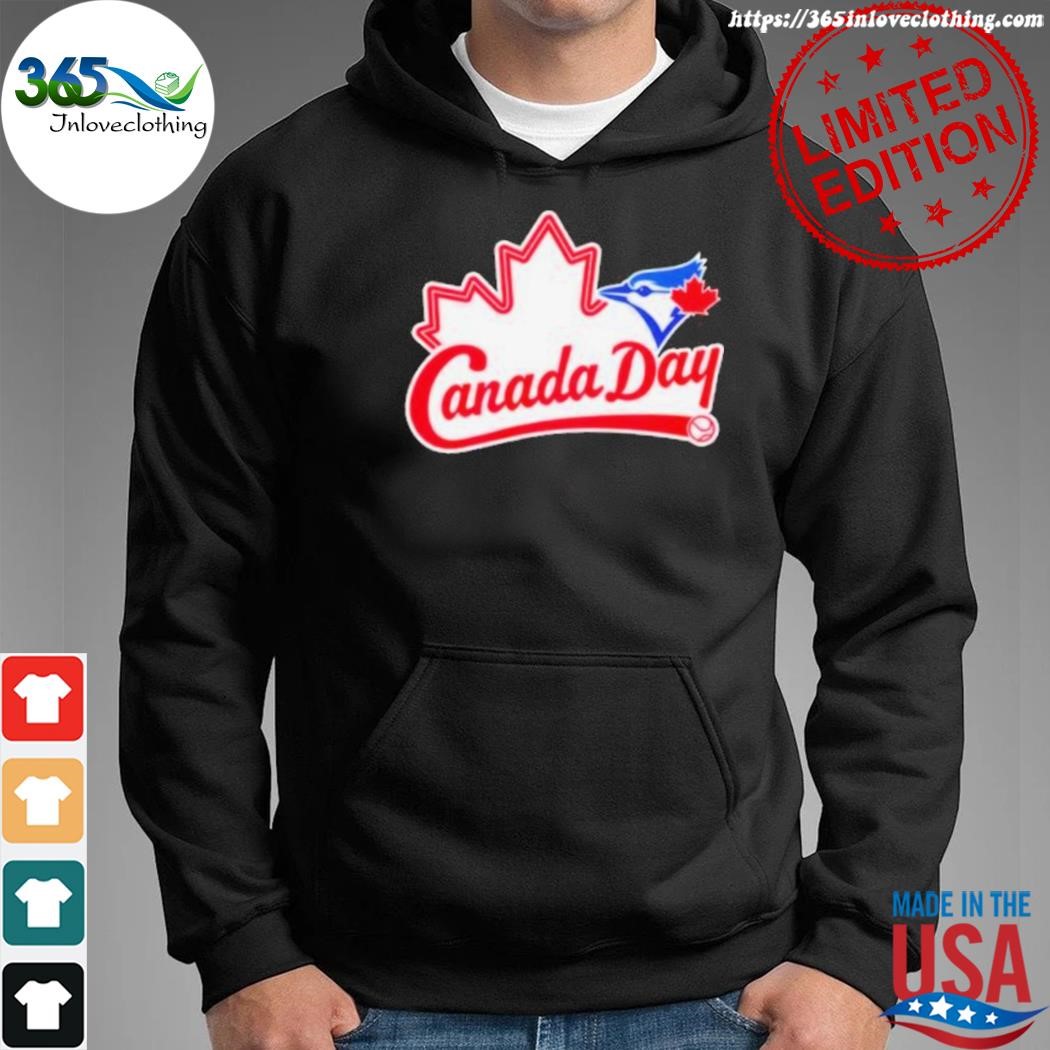 Official toronto blue jays Canada day 2023 retro shirt, hoodie, long sleeve  tee