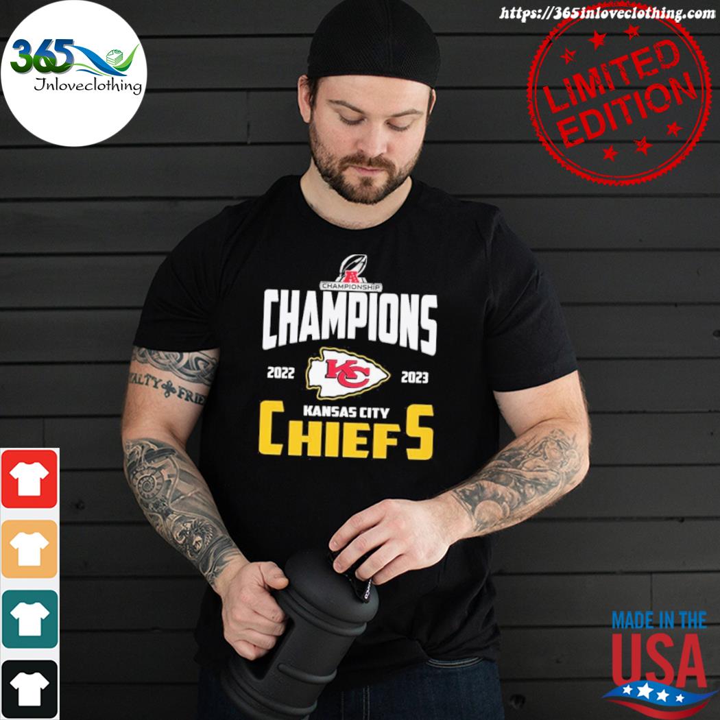 AFC Champions 2022-2023 Kansas City Chiefs shirt, hoodie, sweater, long  sleeve and tank top