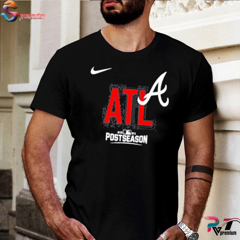 Official Nike atl atlanta braves postseason 2023 T-shirt, hoodie