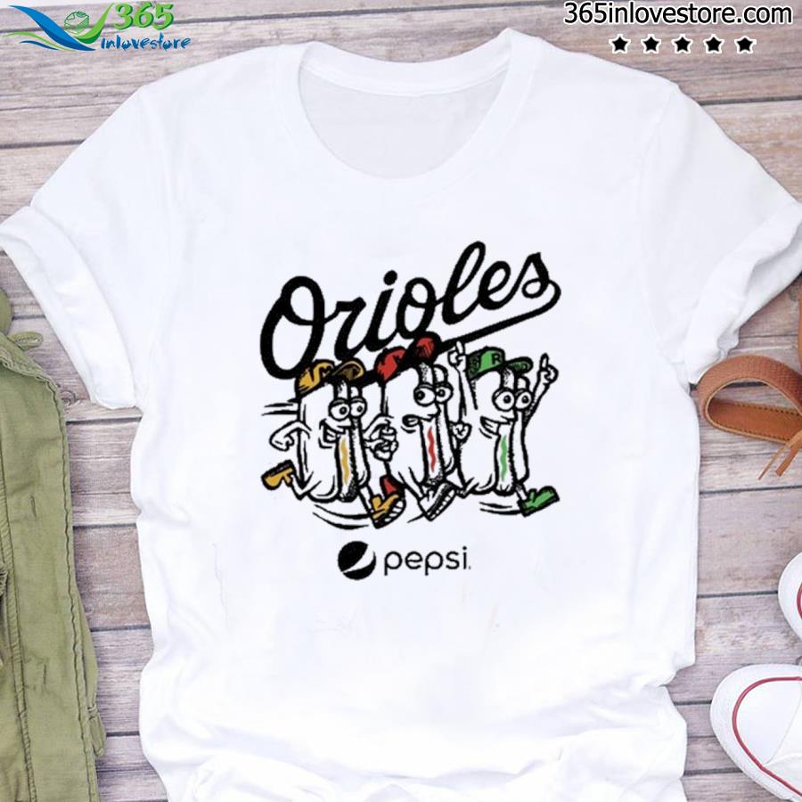 Orioles hot dog race Baltimore Orioles shirt, hoodie, sweater, longsleeve  and V-neck T-shirt