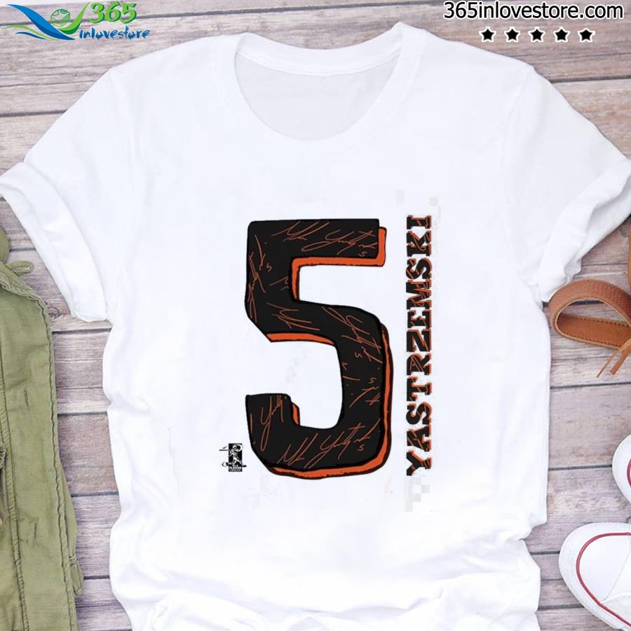 San Francisco Giants Mike Yastrzemski Stacked Tee Shirt