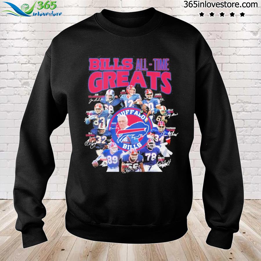 Buffalo Bills Members All-Time Greats T-Shirt - TeeNavi