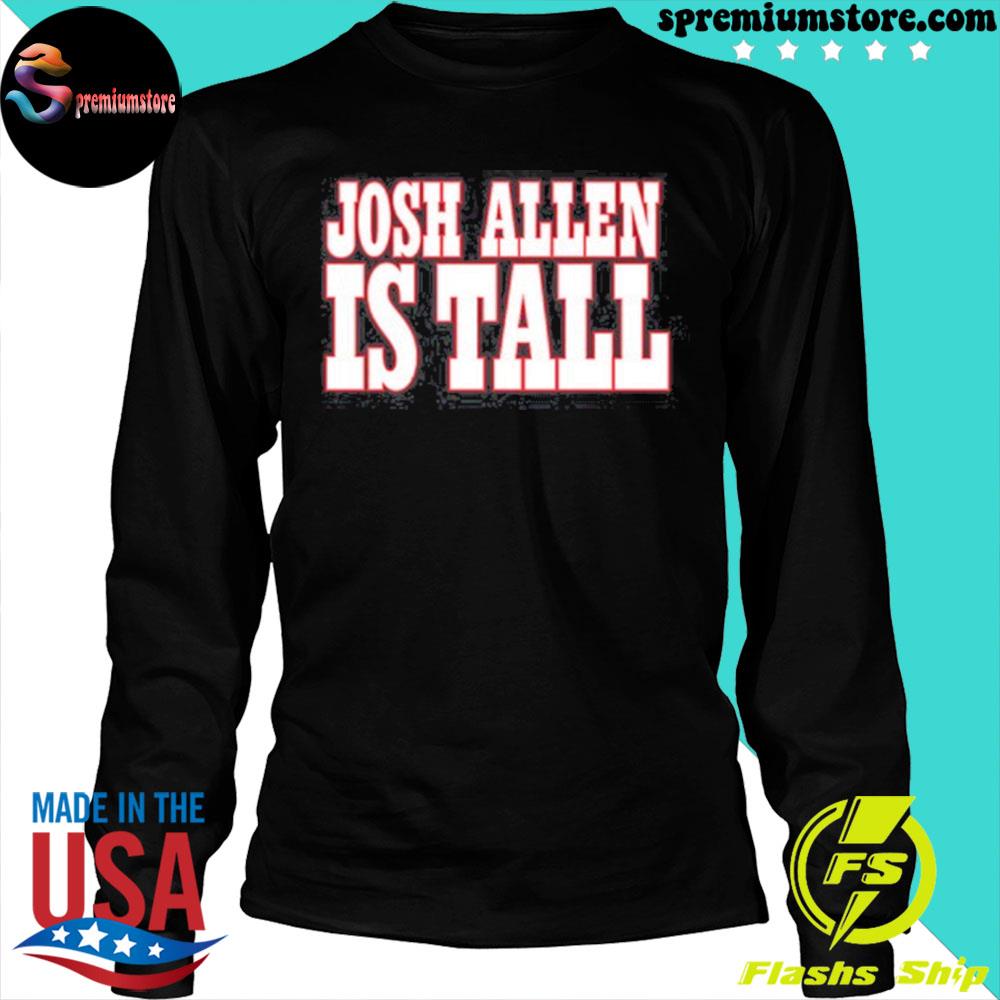 LONG SLEEVE Red Bills Josh Allen Logo Pic T-shirt 