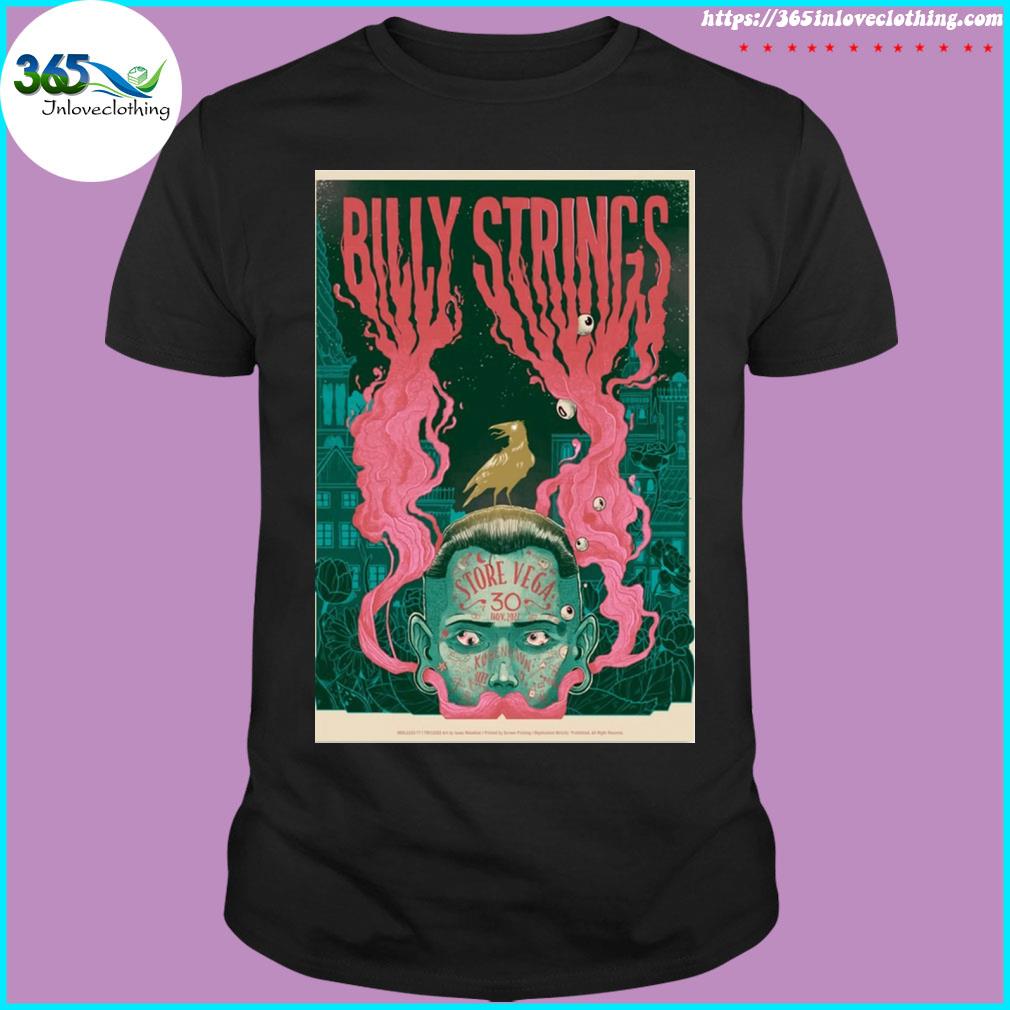 Billy strings copenhagen 2022 malakkaI poster shirt