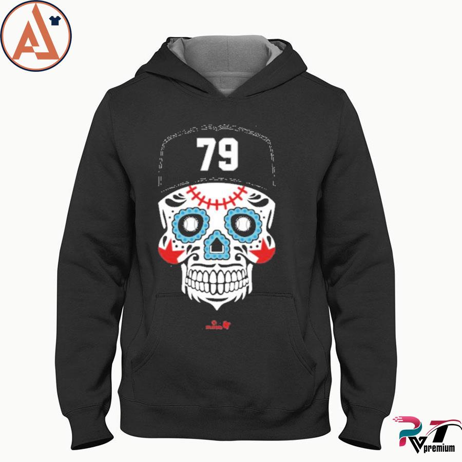 Jose Abreu Chicago White Sox Sugar Skull Baseball T Shirt