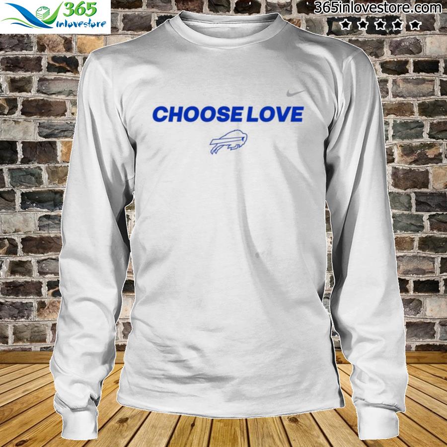 Buffalo Bills Choose Love V-Neck T-Shirt