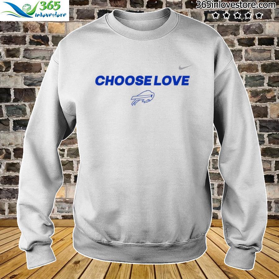 Buffalo Bills Choose Love V-Neck T-Shirt