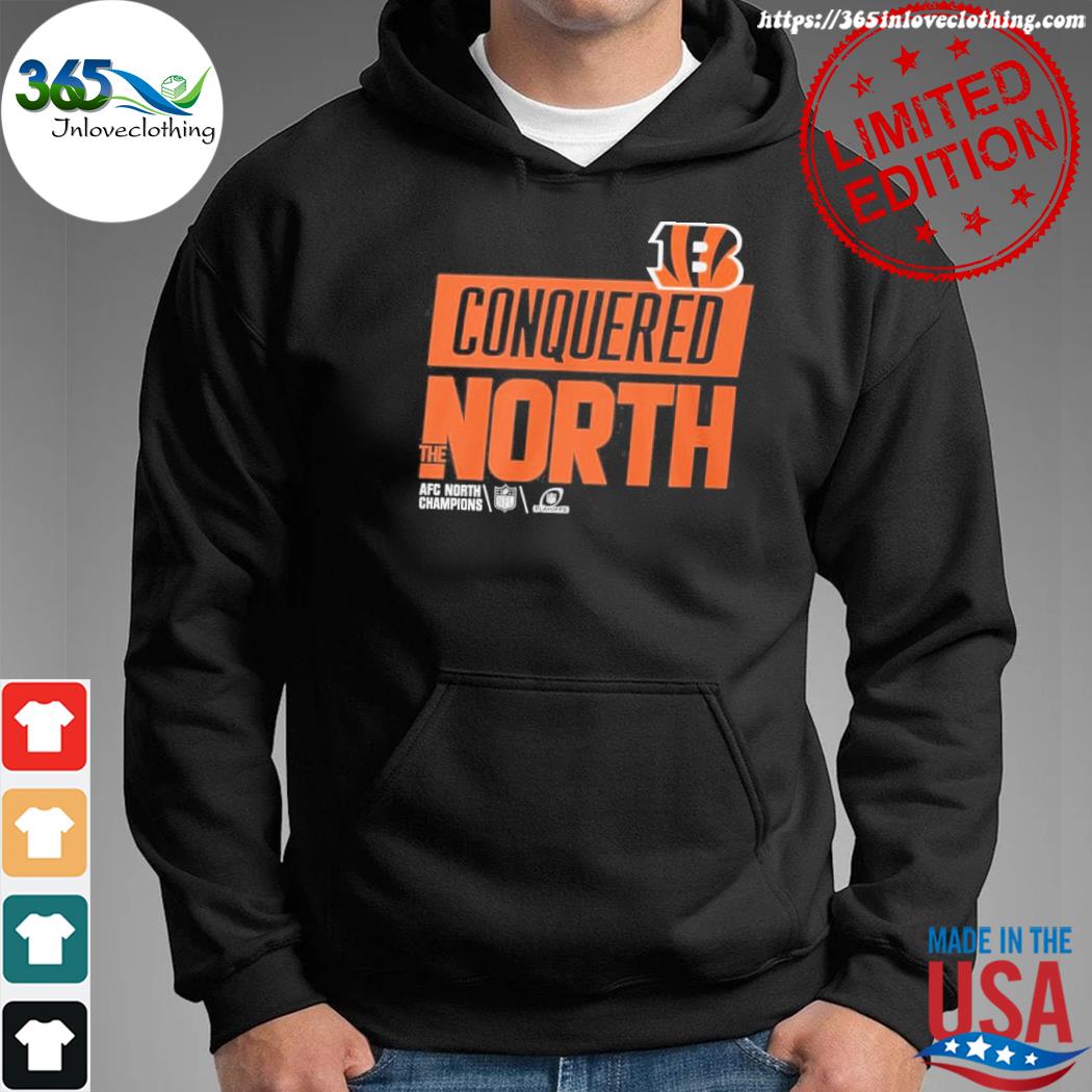 Cincinnati Bengals Conquered North AFC North Champions Shirt, hoodie,  sweater, long sleeve and tank top