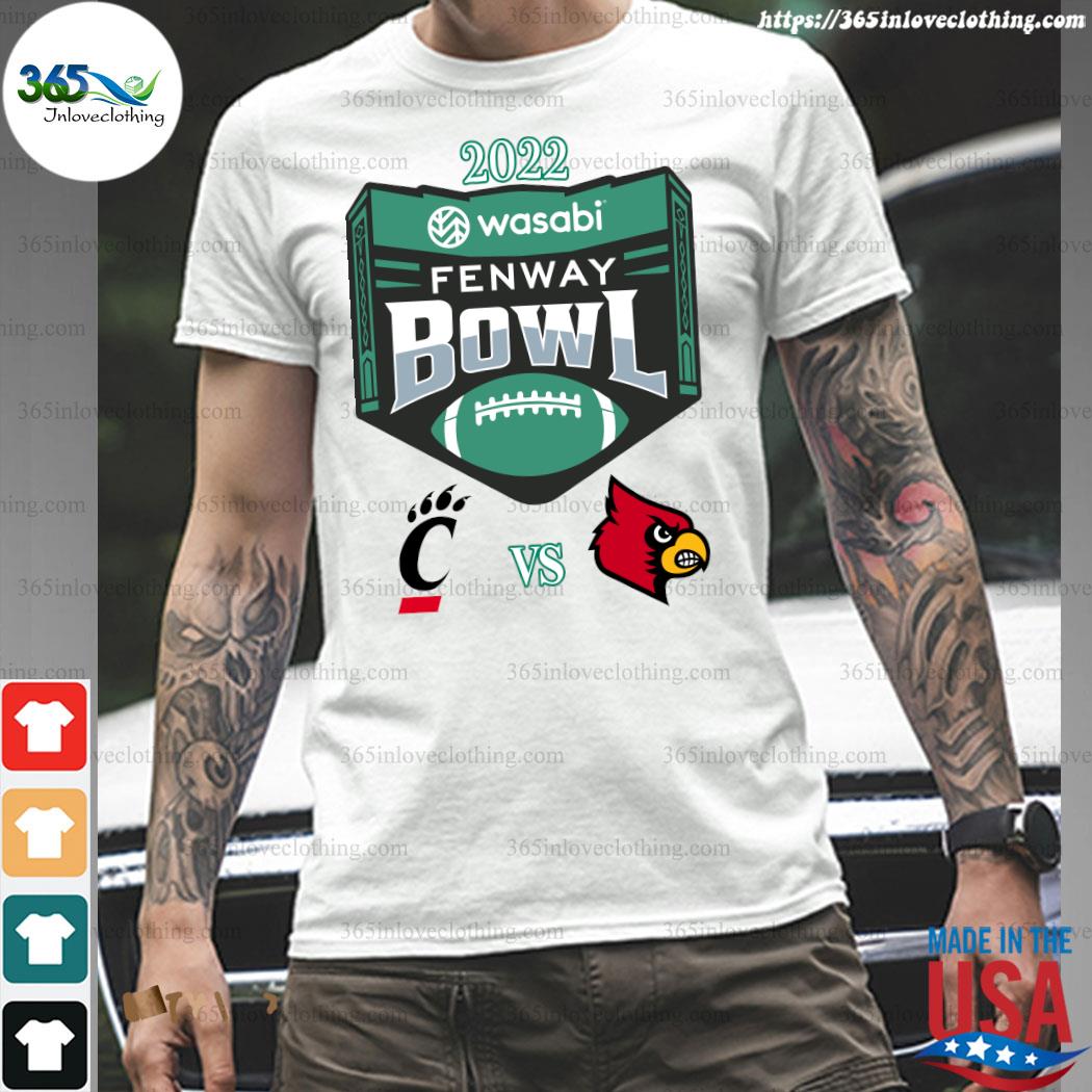 365inloveclothing CincinnatI vs Louisville 2022 wasabi fenway bowl t