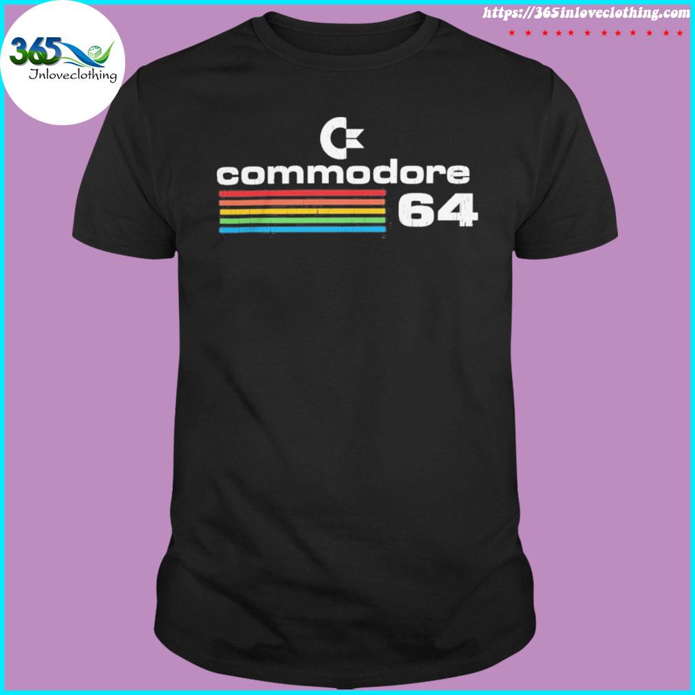 Commodore 64 retro computer lgbt shirt