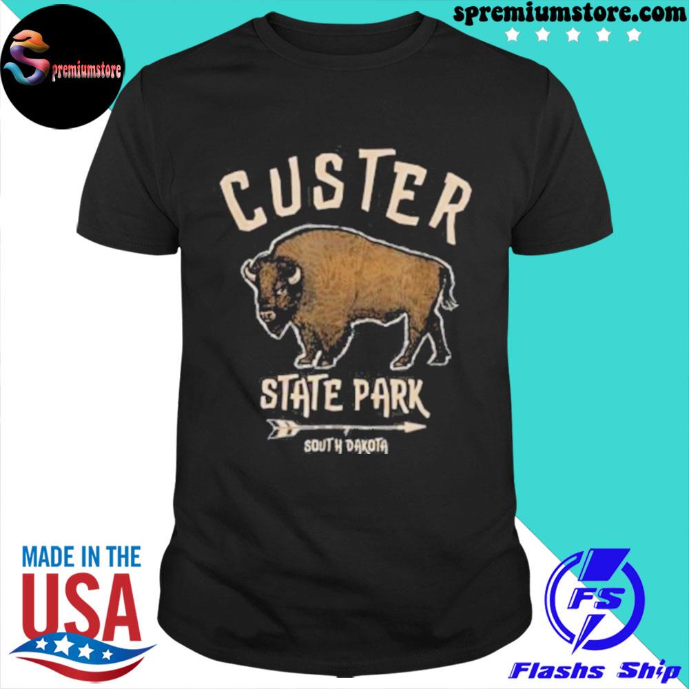 Custer state park bison south dakota souvenir shirt
