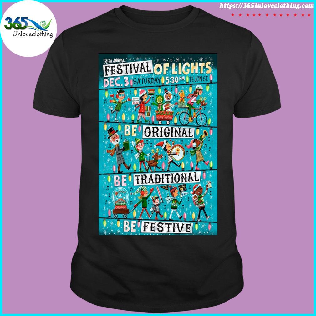 Festival of lights portrait poster shirt