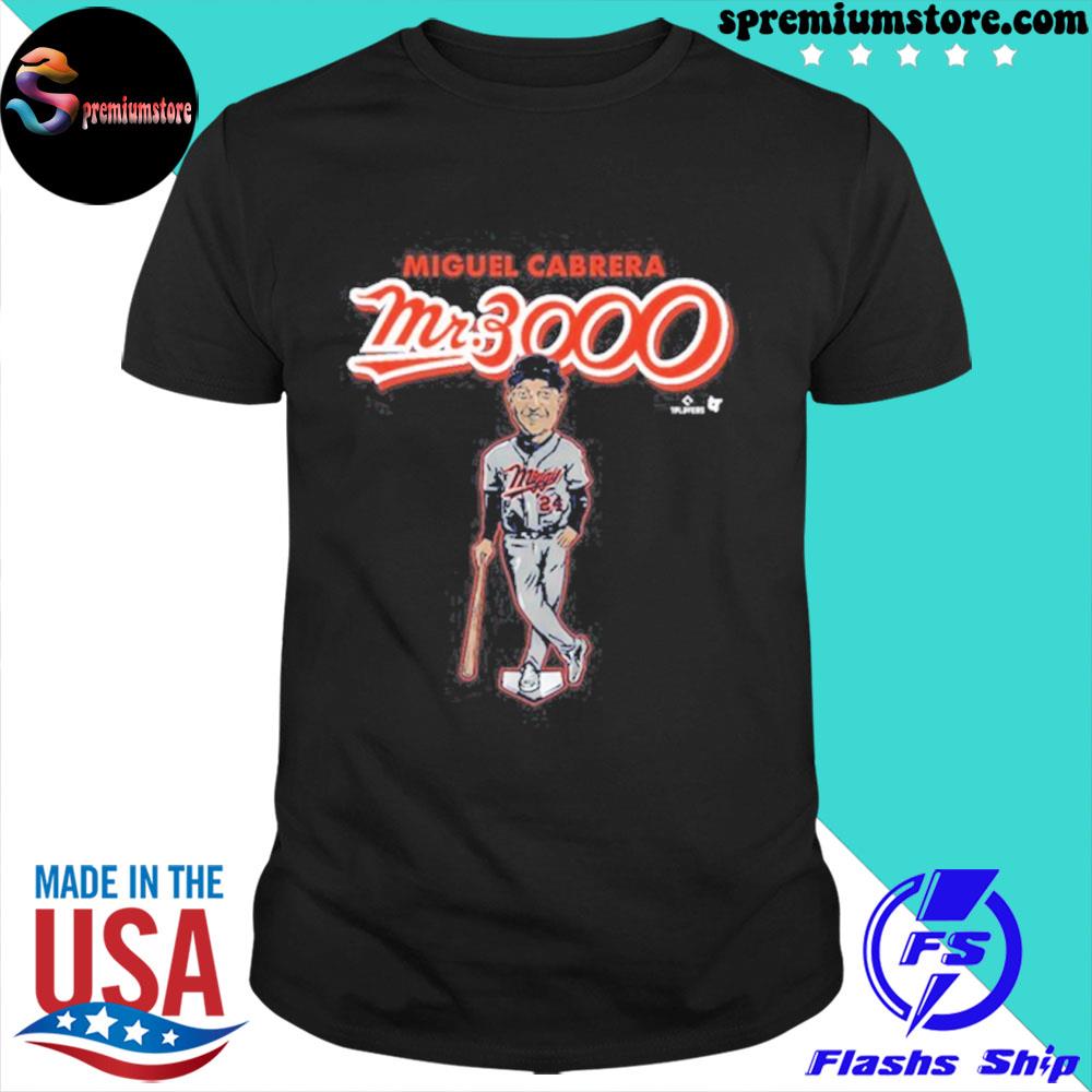 Miguel Cabrera Mr. 3,000 Unisex T-Shirt - REVER LAVIE