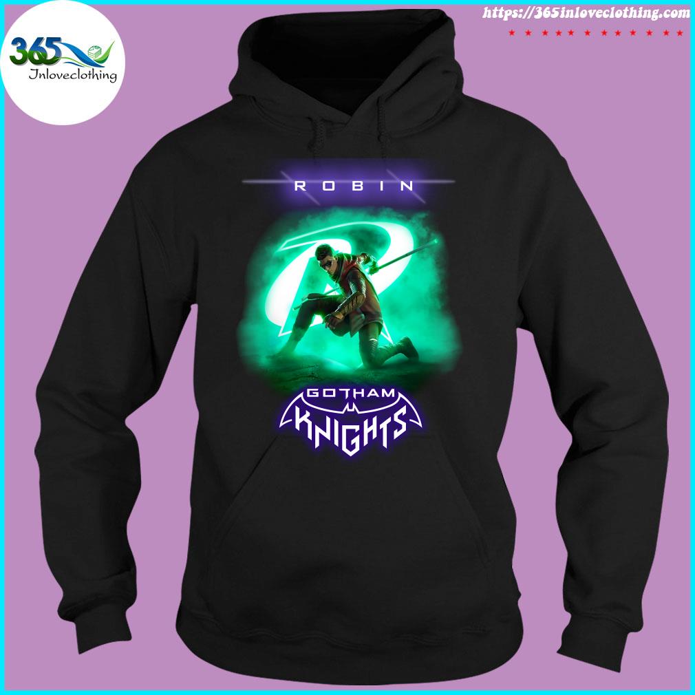 Gotham Knights Third Robins The Charm And The Smartest t-s hoodie-black