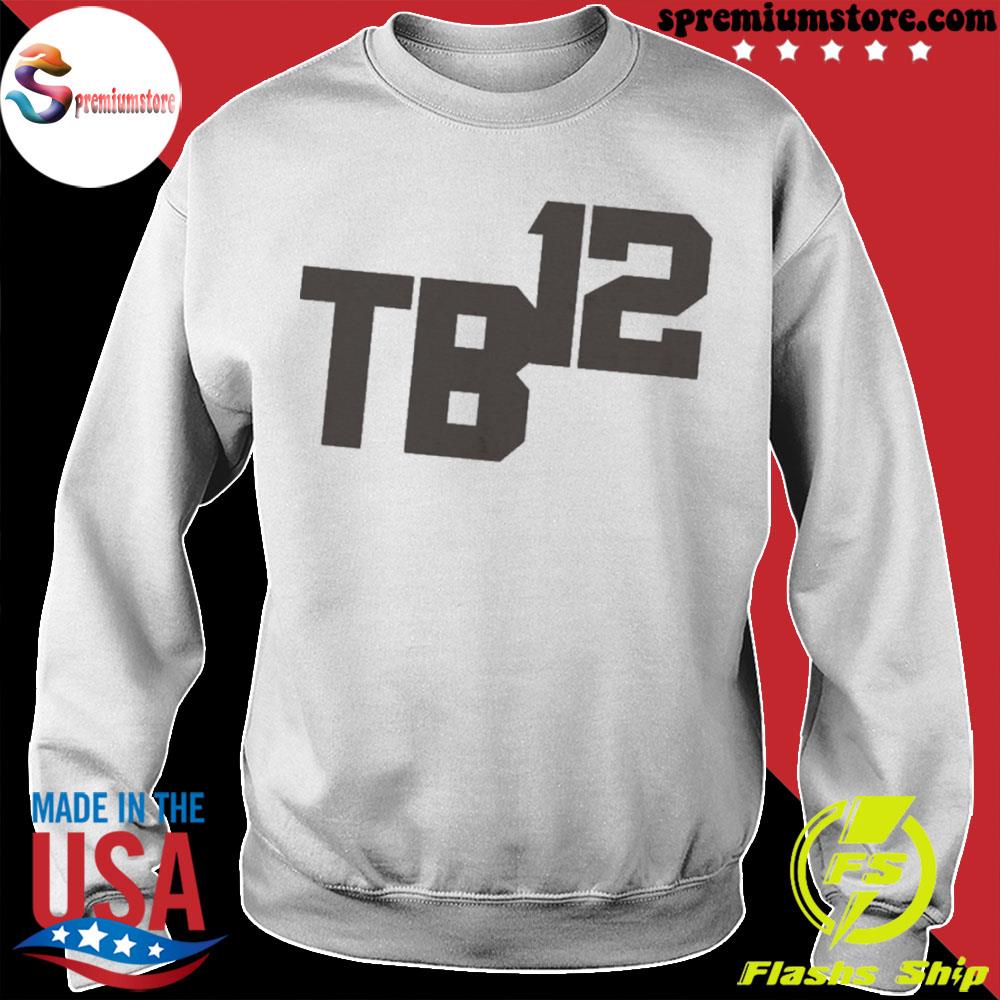 tb12, Tops, Grey Tb2 Tom Brady Fleece Crewneck