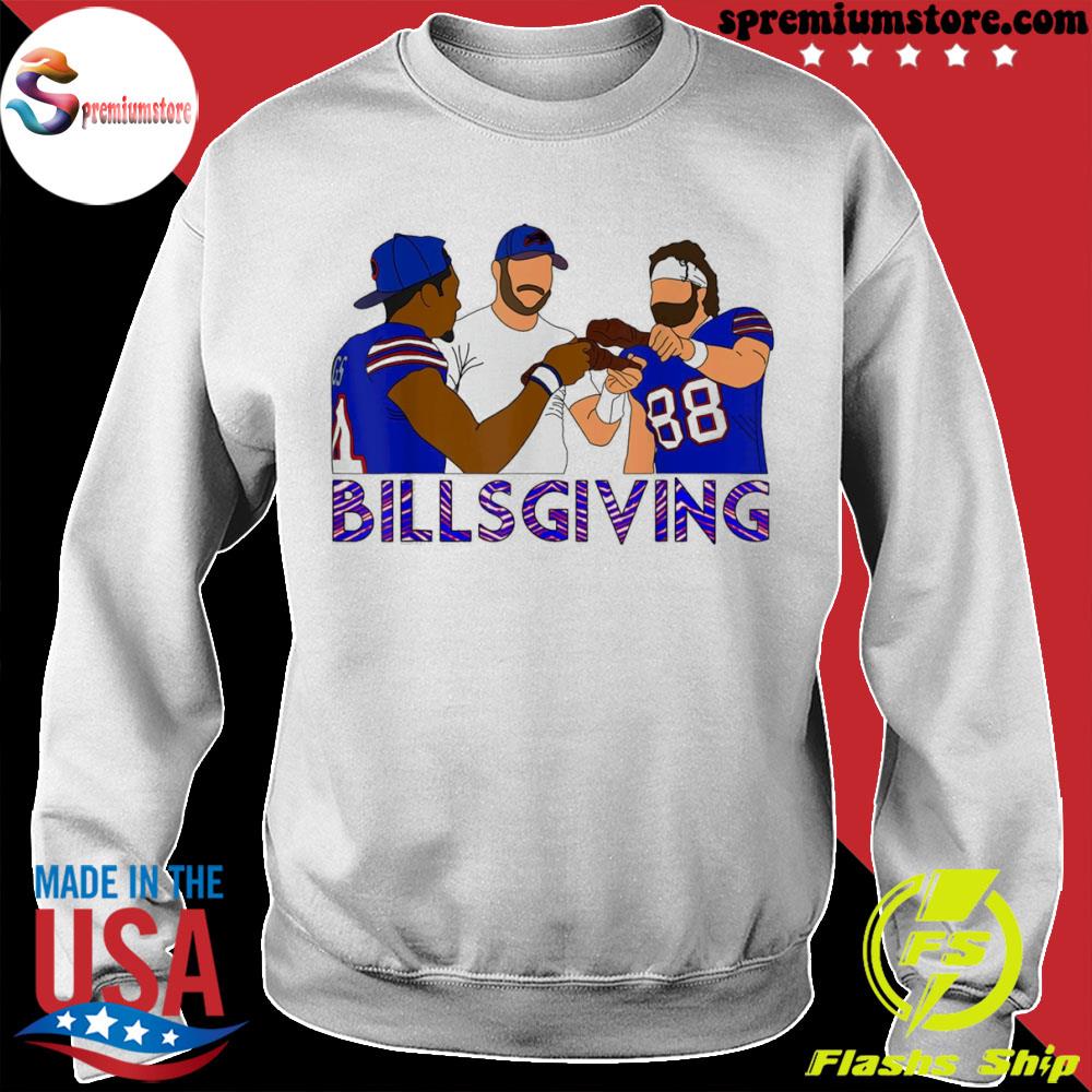 Billsgiving chicken football Thanksgiving Buffalo Bills shirt - Kingteeshop