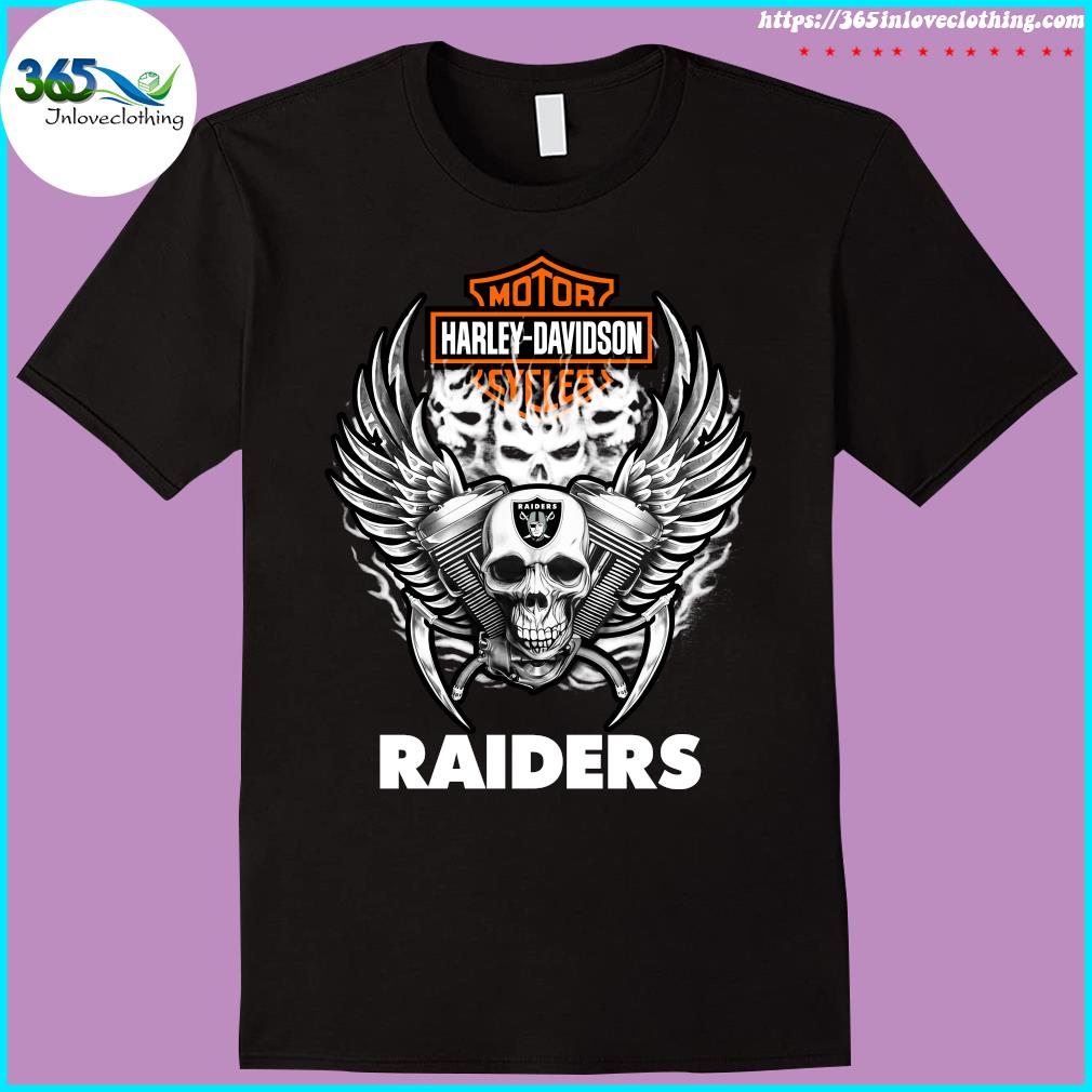 Las Vegas Raiders motor harley davidson shirt, hoodie, sweater