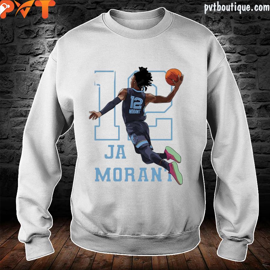 Ja Morant Dunk Crewneck Memphis Grizzlies Shirt - Teeholly