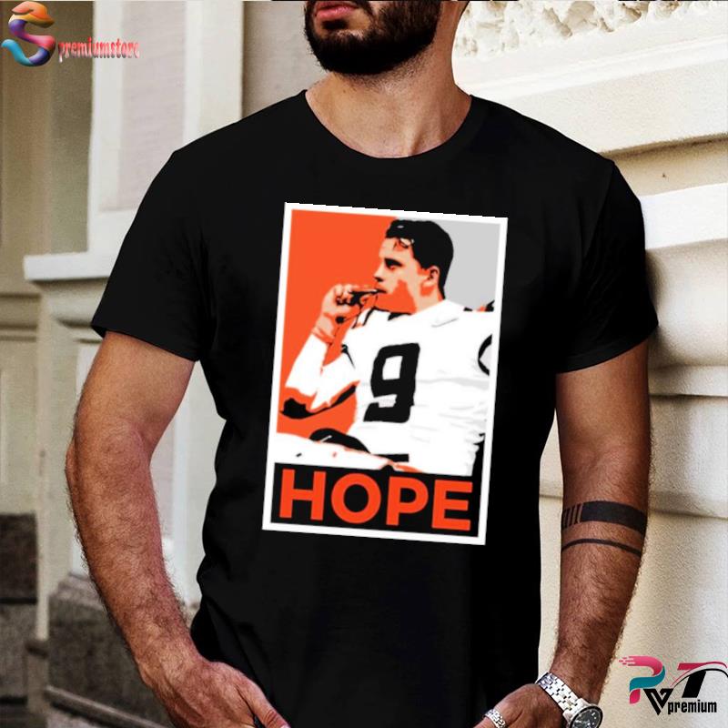 Joe Burrow Smoking Cigar Champ Hope Poster Cincinnati Football Fan T Shirt