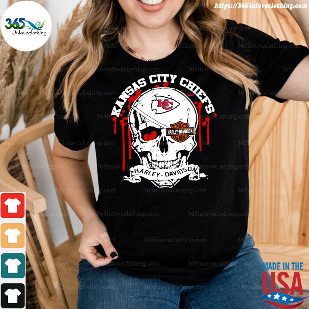 Harley Davidson Kansas City Chiefs shirt - Kingteeshop