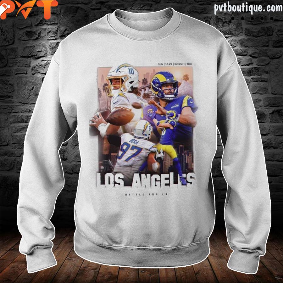 Los Angeles Battle Chargers vs Rams T-shirt - REVER LAVIE