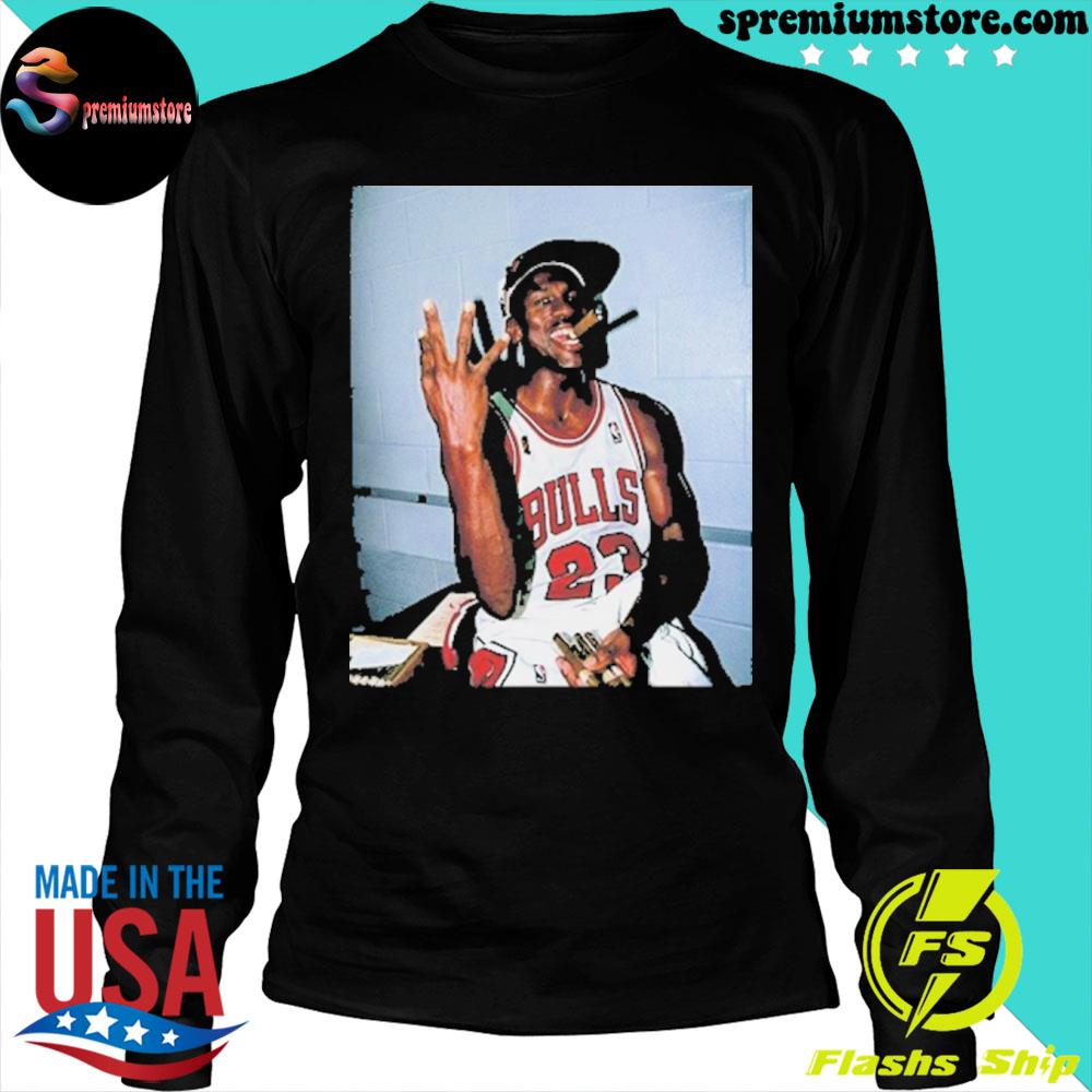 michael jordan cigar t shirt