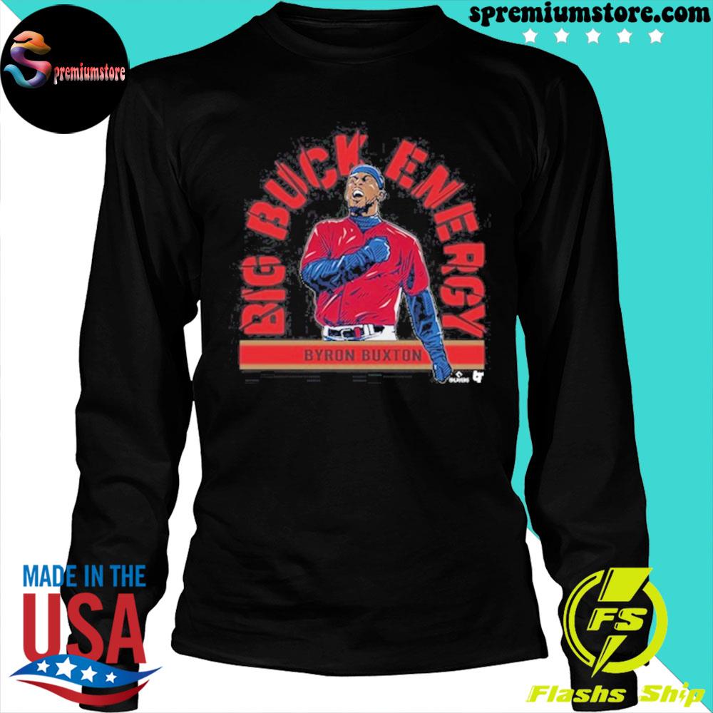 Byron Buxton: Big Buck Energy, Adult T-Shirt / Large - MLB - Sports Fan Gear | breakingt