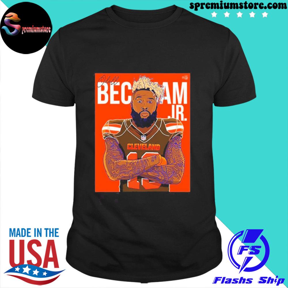 NFL Cleveland Browns Odell Beckham Jr For Women 3D Hoodie All Over Printed  - T-shirts Low Price