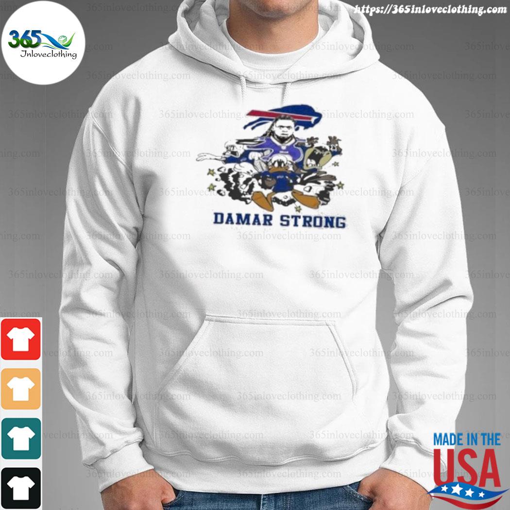 Buffalo Damar Hamlin Strong #3 T-shirt, hoodie, sweater, long sleeve and  tank top