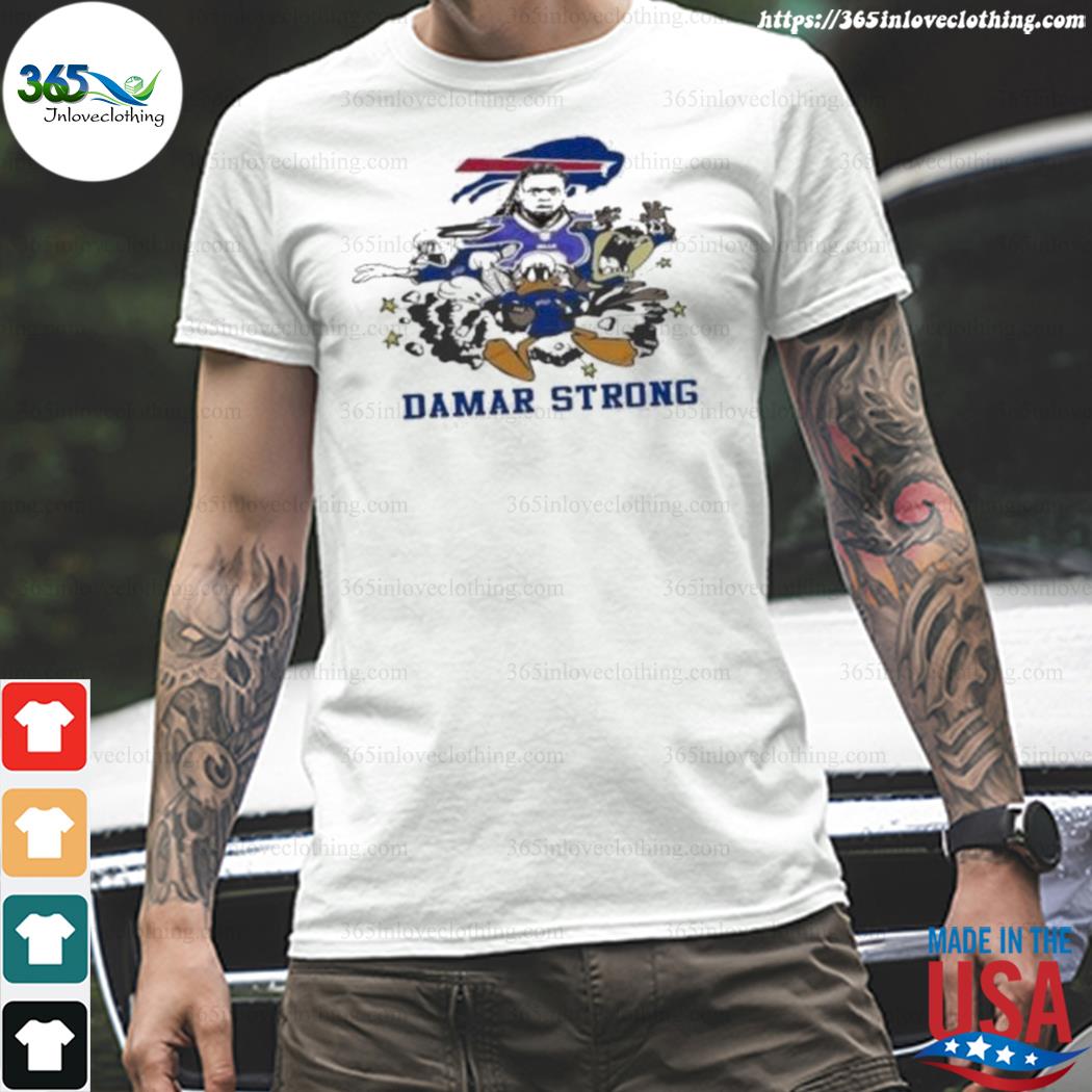 Damar Hamlin Strong 3 Buffalo Bills T-shirt