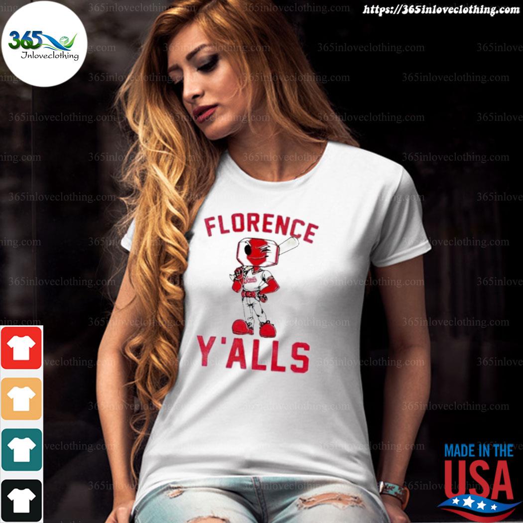 Official Florence Y'Alls Mascot Tee Shirt, hoodie, sweater, long
