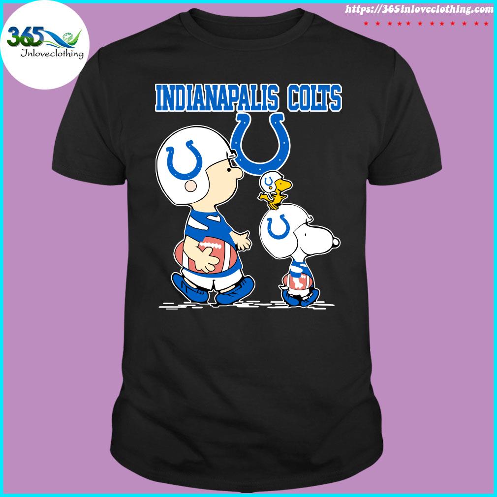 Official indianapolis Colts Let's Play Football Together Snoopy Charlie  Brown And Woodstock Shirt,tank top, v-neck for men and women