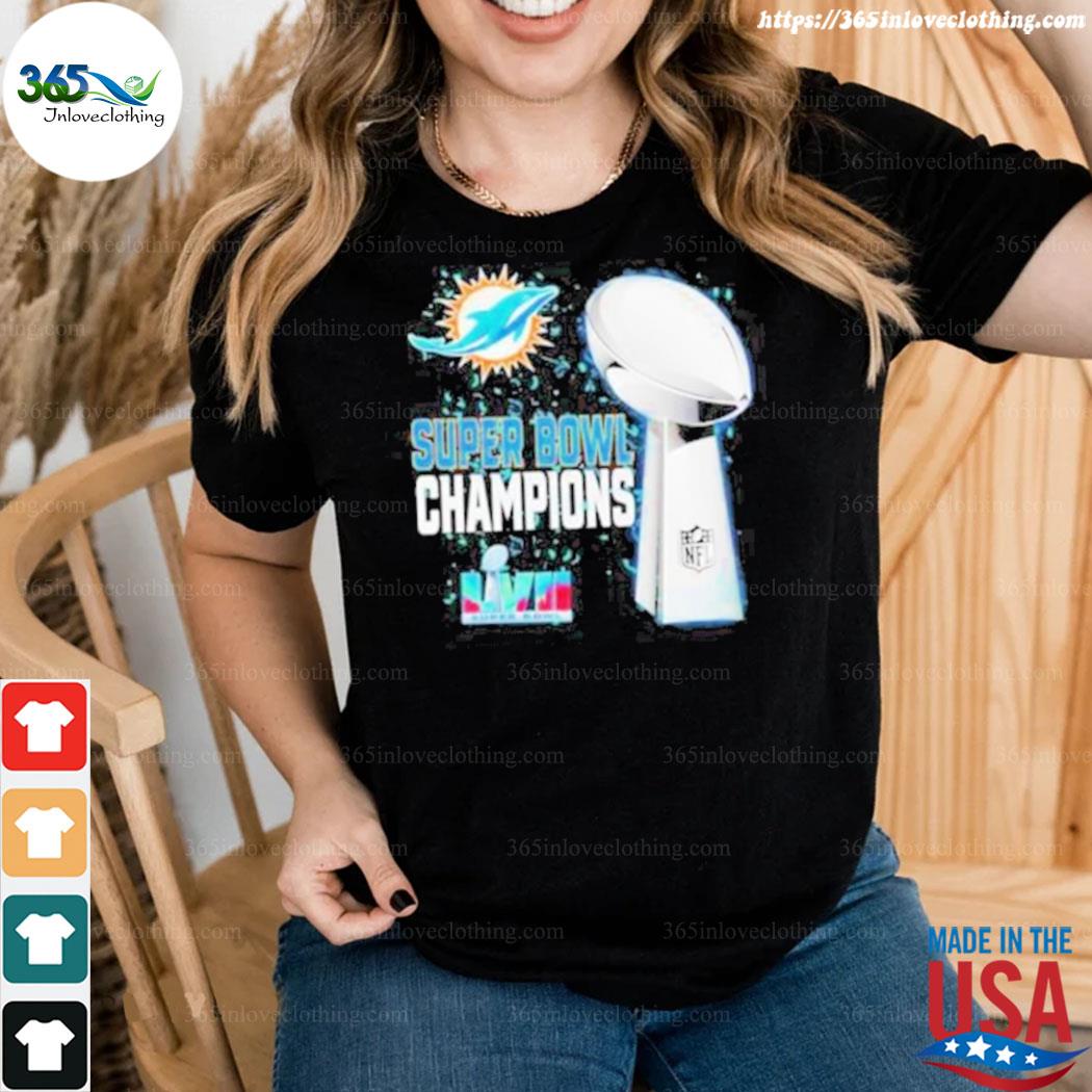 MiamI dolphins super bowl lviI 2023 champions shirt, hoodie, sweater, long  sleeve and tank top