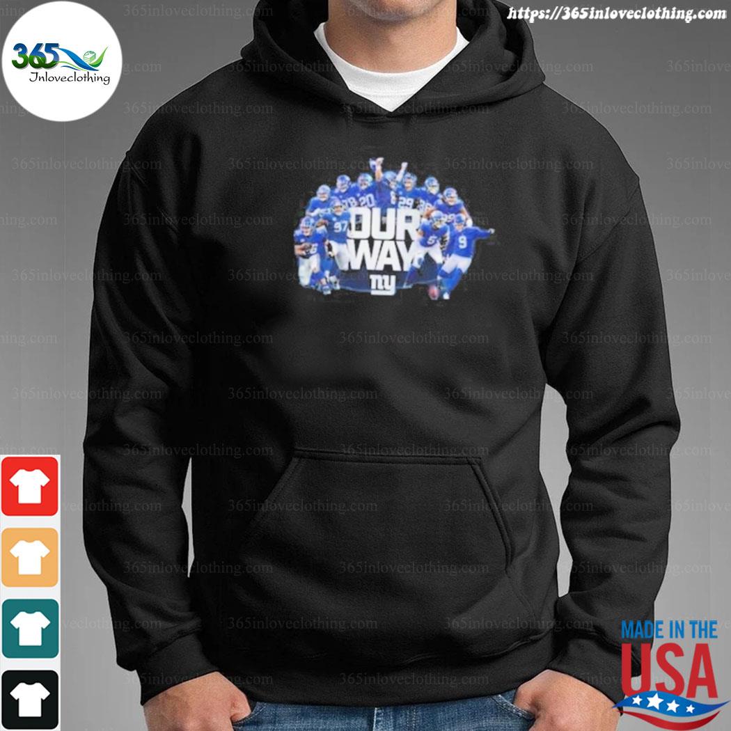 New york giants team our way player 2023 shirt, hoodie, sweater, long  sleeve and tank top