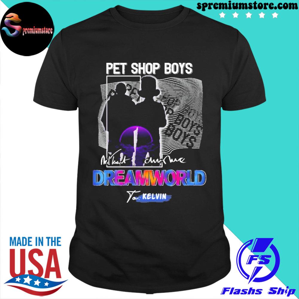 pet shop boys dreamworld Tour 2023 T-shirt For men Women S-4XL