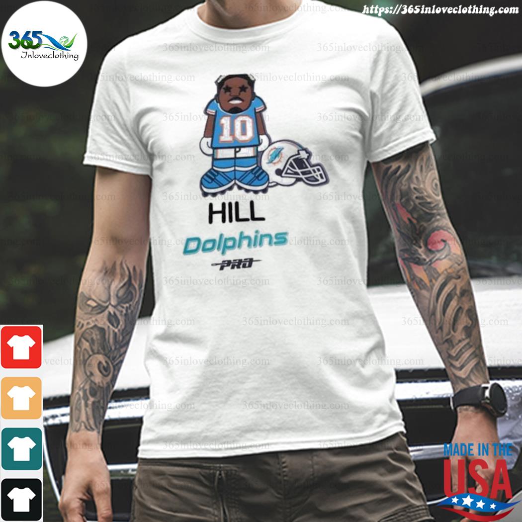 PRO STANDARD Men's Pro Standard Tyreek Hill White Miami Dolphins Player  Avatar Graphic T-Shirt