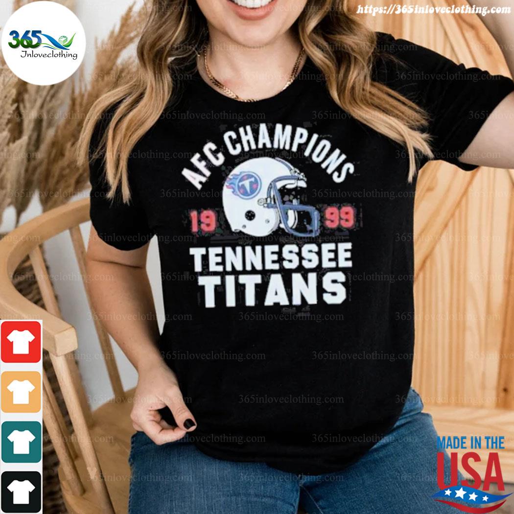 Official Tennessee Titans 1999 AFC champions shirt,tank top, v-neck for men  and women