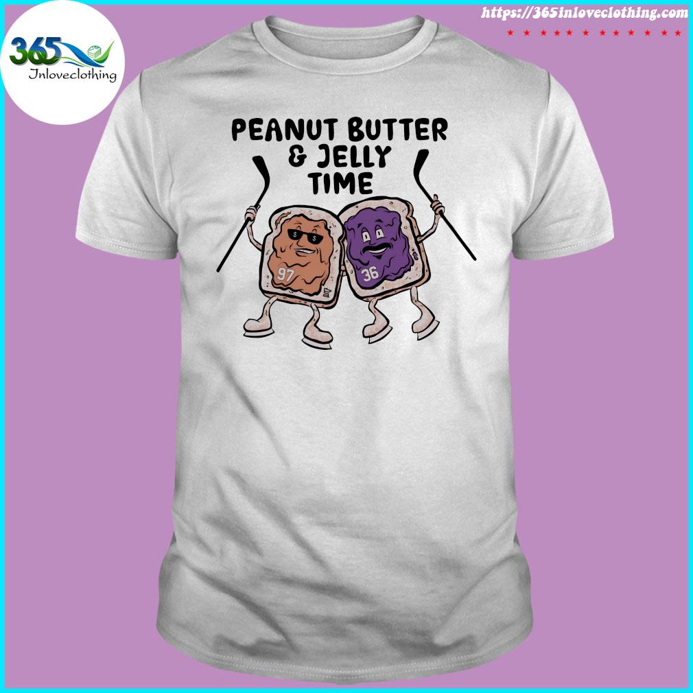 Peanut butter and jelly time hockey lodge merch t-shirt