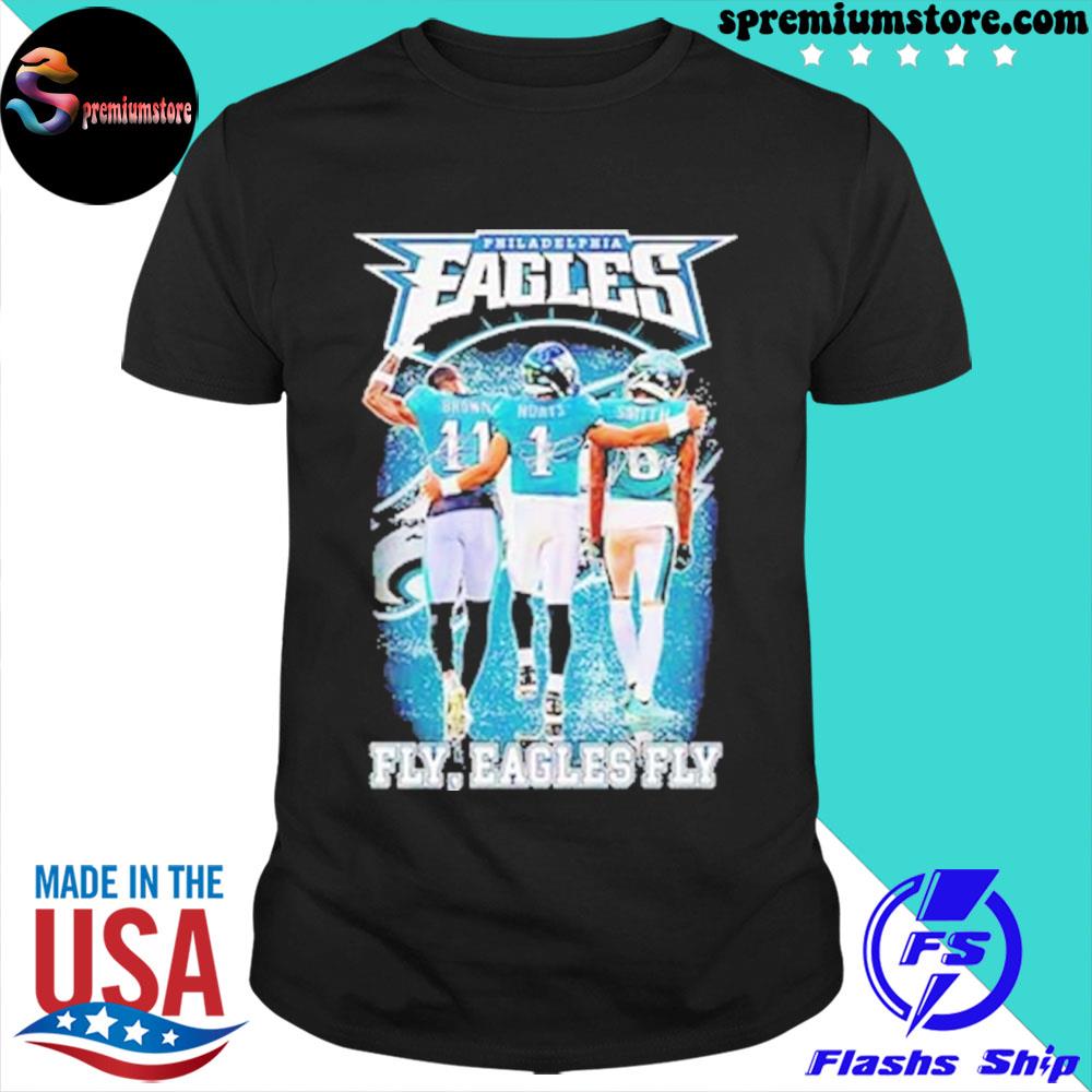 Philadelphia Eagles Mens Shirt, Hurts And Smith Fly Eagles Fly T-Shirt -  Bring Your Ideas, Thoughts And Imaginations Into Reality Today