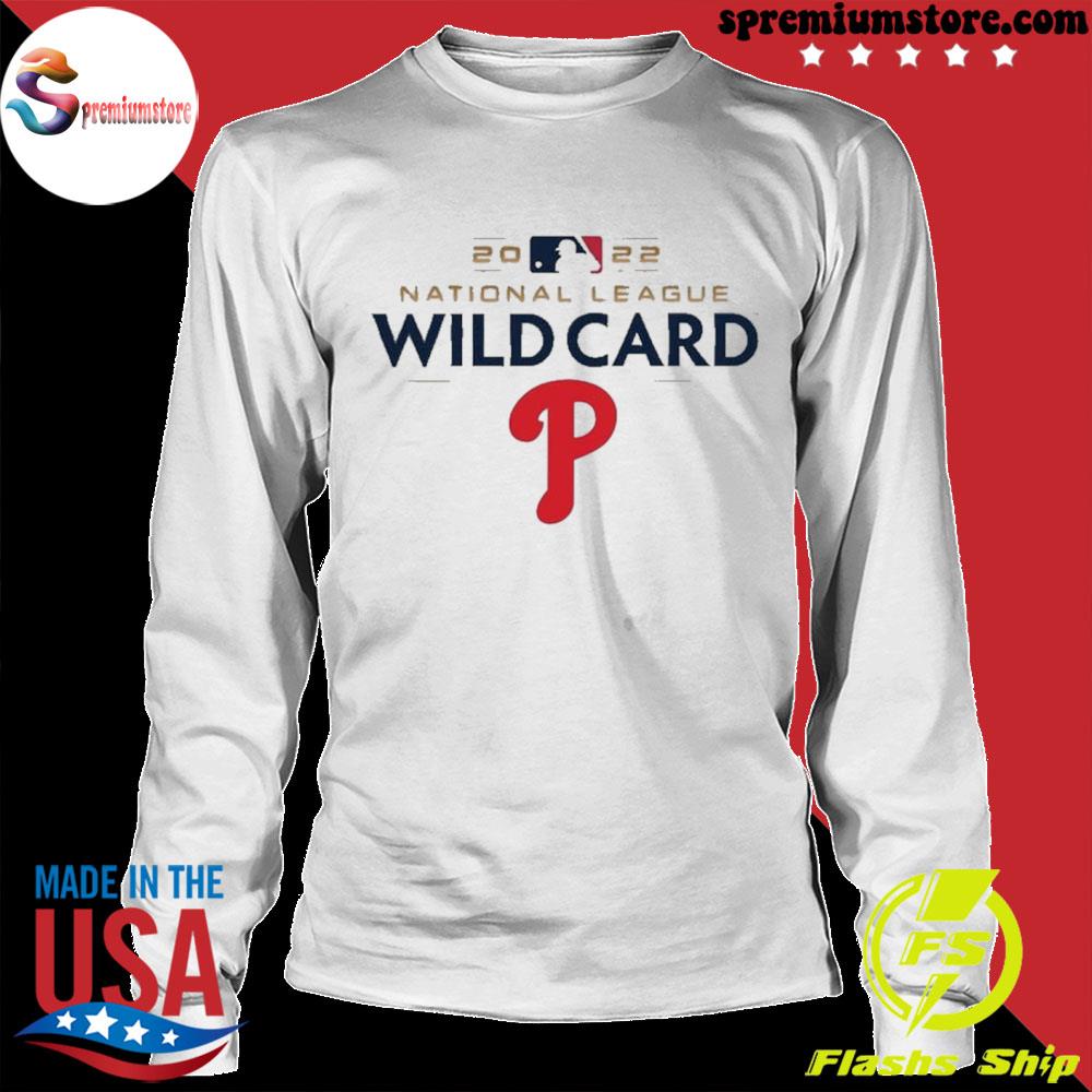 Philadelphia Phillies 2022 Postseason NL Wild Card Winners shirt -  Peanutstee