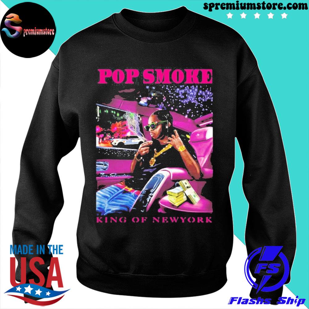 Pop Smoke x Vlone King of NY T-Shirt Black